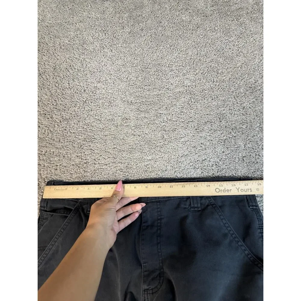 Carhartt Pants Mens 36x36 Black Carpenter Relaxed Fit Pockets Workwear